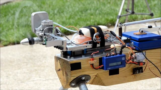 O.S. 65AX Engine Test - with In Cowl O.S. Muffler смотреть онлайн