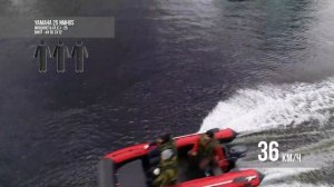 Тест драйв лодки РИБ (RIB) RiverBoats RB 430R под пяти моторами SUZUKI, HONDA, YAMAHA, TOHATSU.