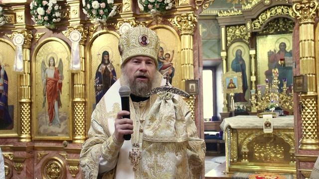 Проповедь митрополита Леонтия в Покровском соборе смотреть онлайн