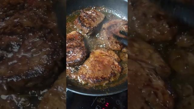 Beef Tenderloin Steak #asmr #shorts #satisfying #viral #beef #yummy #fry смотреть онлайн
