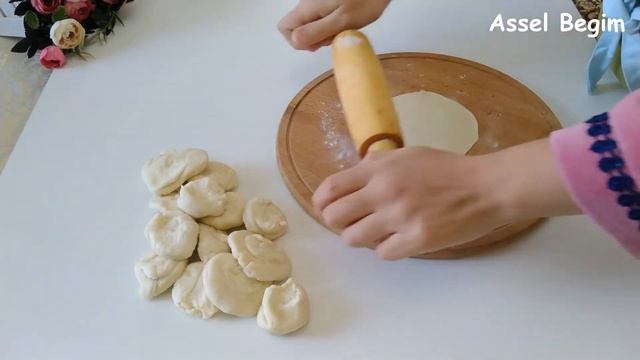 Алатская самса. Өзбек халқының самсасы. Формасы ерекше. Казакша рецепт.OLOT SAMSA