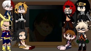 Class 1A react to Deku as Toji Fushiguro || Gacha React