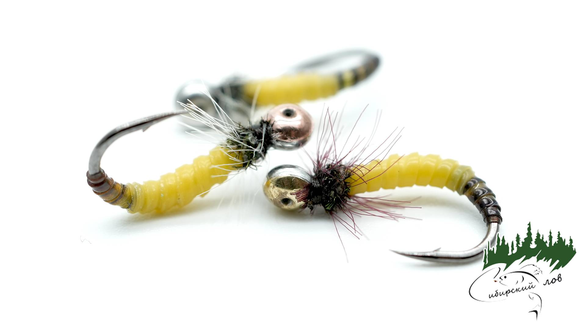 Необычная Мушка и Чем Заменить Перо Петуха. Nymph Skin + Зебра + Павлин + Лакоткань