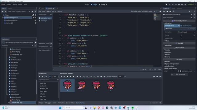 Godot 4  - Zelda Like 2D Top Down Game- Complete Game Tutorial