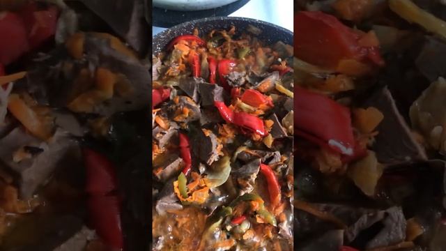 Готовим сердце с овощами смотреть онлайн