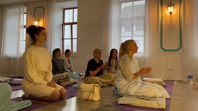 Кришна Дживани даси - Киртан - Казань 2023г. #киртан #медитация