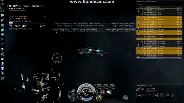 EVE Online Schlacht bei Asakai смотреть онлайн