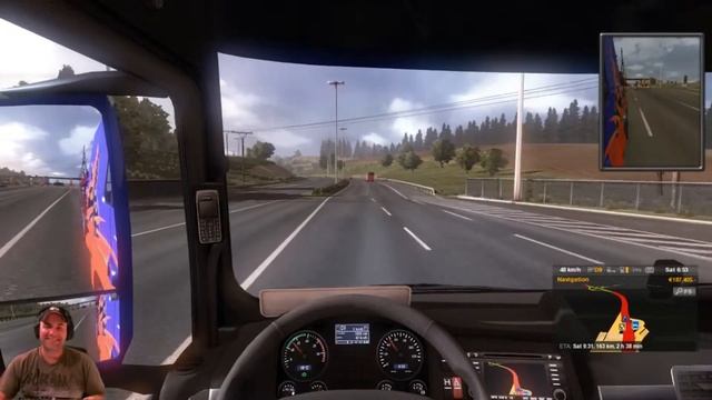 Euro Truck Simulator 2 | Sleeping and Driving смотреть онлайн
