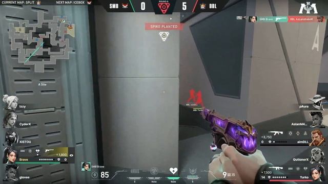 SMB BRAVE EFSANE CLUTCH !!!! VCT EMEA BBL VS SMB | VALORANT смотреть онлайн