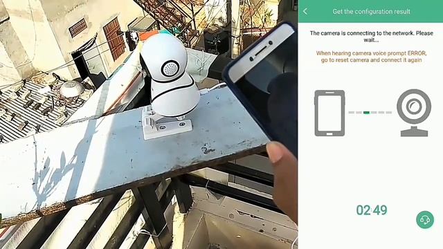 दुनिया में कही से भी देखो लाइव फुटेज Wezone IP Camera Outdoor Installation смотреть онлайн