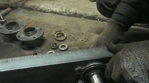 #92 Самодельный погрузчик /Стойка,стрела,ступицы.