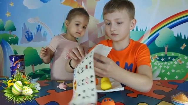 Необычный способ украсить яйца на пасху | Как украсить пасхальные яйца смотреть онлайн