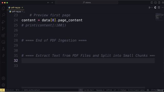 05. Setup RAG System - Document Ingestion & Vector Database Creation and Embeddings смотреть онлайн