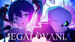 【UNDERTALE au】Megalovania Swing feat | Хацунэ Мику, Нацуиро Карин