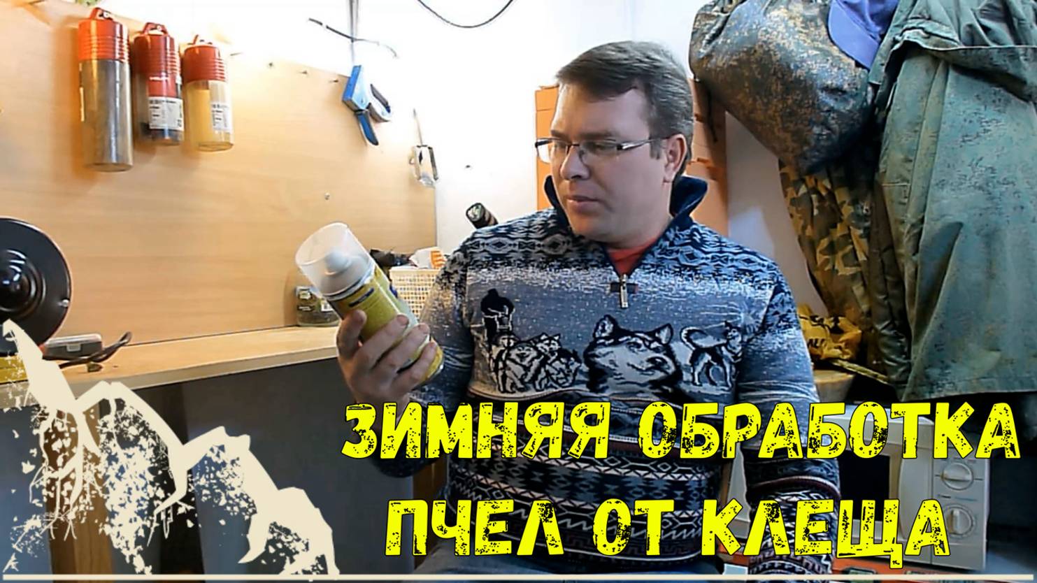 Зимняя обработка пчел препаратом Апистанзоль смотреть онлайн