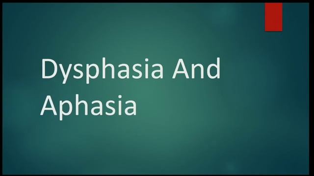 Aphasia || Causes || Aphasia vs Dysphasia || Types смотреть онлайн