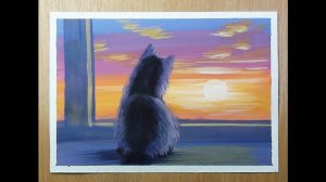 Как нарисовать кота поэтапно, гуашью. Как нарисовать кошку красиво и легко.