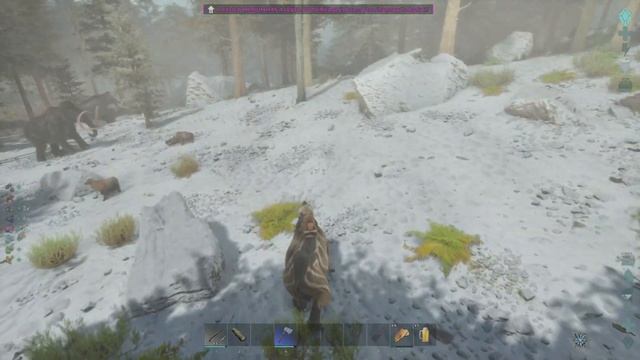 ARK Survival Ascended : Tame a Chalicotherium смотреть онлайн