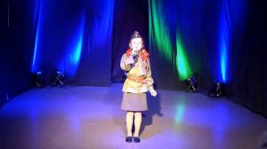 песня "Главный праздник" -  исп.  Попова Ксения