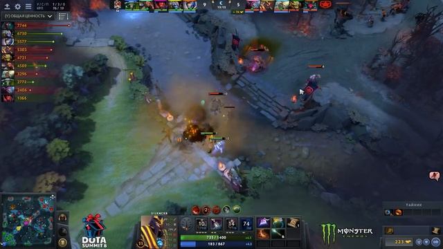 Team Empire против Gambit, Третья карта, Квалификация на Dota Summit 8 смотреть онлайн