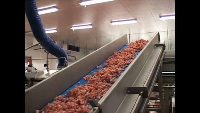 Hamburger-FreshSausage Processing Line смотреть онлайн