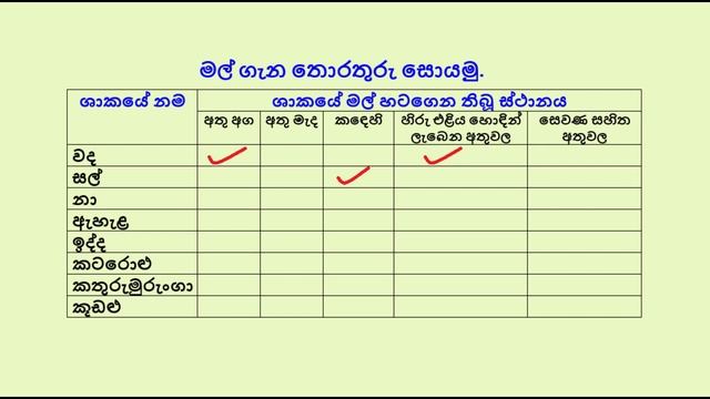 4 ශ්රේණිය පරිසරය පැළෑටි හා ගස් වැල් 1 කොටස | Grade Parisaraya Palati ha gaswal Part 1 смотреть онлайн