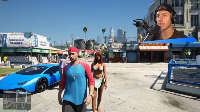 Ich treffe TUANS MAMA in GTA 5 RP! смотреть онлайн