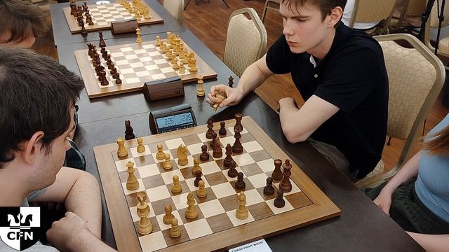 Pair chess. Barsukov & Grigorchuk vs WFM Fatality & Novikov. Chess Fight Night. CFN. Blitz смотреть онлайн