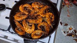 РЕЦЕПТ ТИГРОВЫХ КРЕВЕТОК / КОРОЛЕВСКОЕ БЛЮДО ДЛЯ ВСЕЙ СЕМЬИ / РЕЦЕПТ ЖАРЕНЫХ КРЕВЕТОК / ДЛЯ ВАС❤️