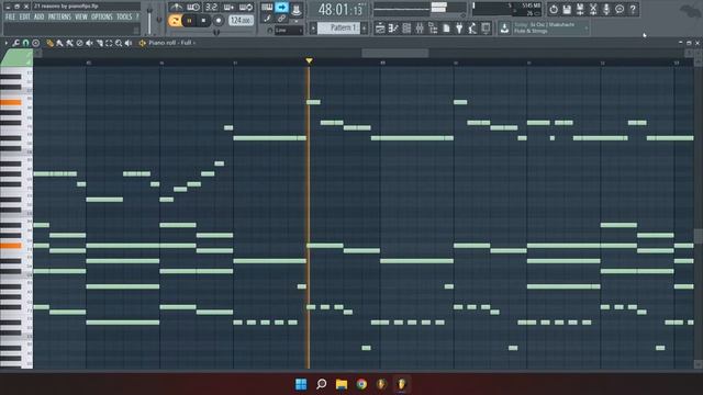 Nathan Dawe - 21 Reasons (MIDI + FLP) (FL Studio Piano Tutorial / Cover) смотреть онлайн