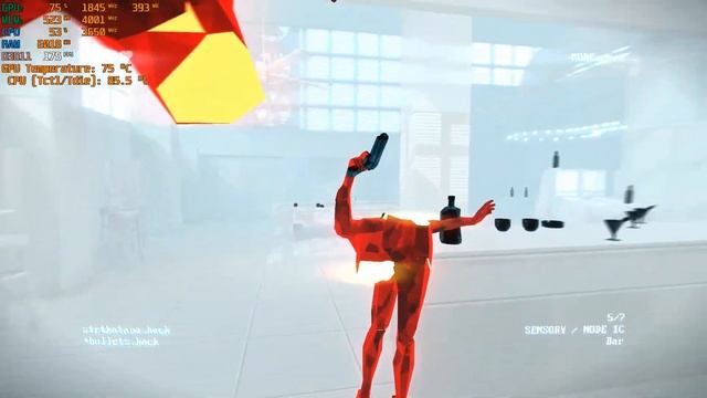 SUPERHOT: MIND CONTROL DELETE Gameplay, GTX 1650, Ryzen 5 3550H, High Settings, 1080p смотреть онлайн