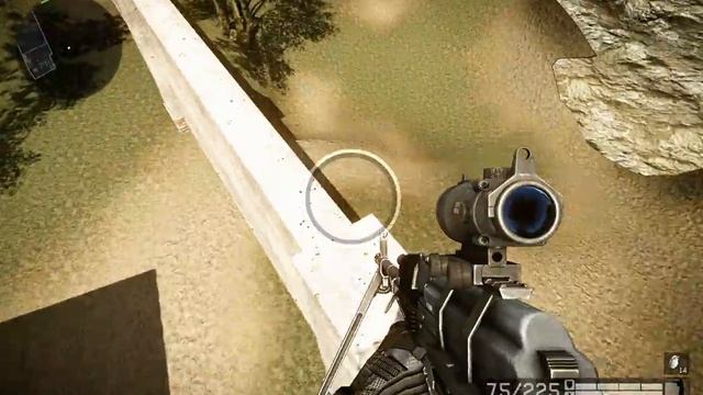 Как выскочить за карту на полигоне - Warface смотреть онлайн
