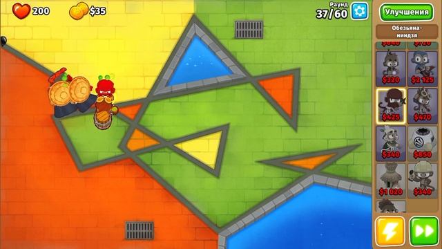 BLOONS TD 6! ГАЙД КАК ФАРМИТЬ МНОГО ОПЫТА НА ОБЕЗЬЯНАХ! BTD 6!