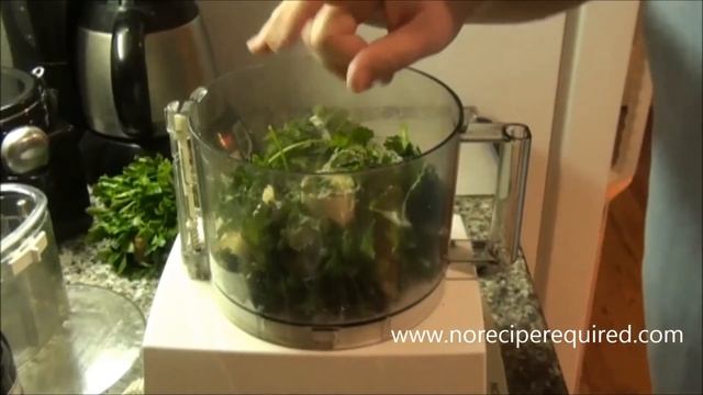 Chimichurri Sauce - NoRecipeRequired.com смотреть онлайн