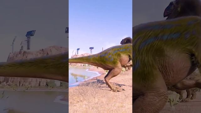 (🦖Jurassic World Evolution2🦕)Mosasaurus,Helicoprion,T-Rex,Therizinosaurus Dinosaurs Fight смотреть онлайн