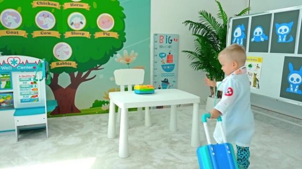 Доктор Оливер лечит животных в зоопарке