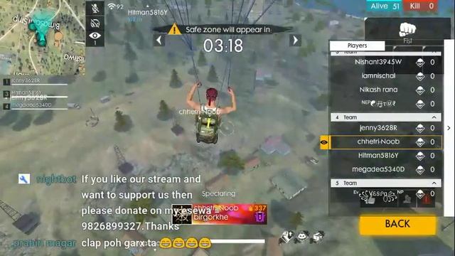 [Live][NEPAl][Nepal vs India Freefire Tournament][GROUP D] ][THOK KETA HO SABLAI][JAY NEPAL] смотреть онлайн