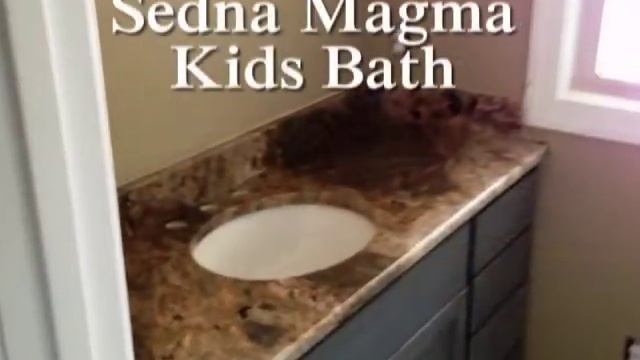 SEDNA MAGMA and SILVER CREAM Granite Countertops installed Mt. Ula NC 4 3 13 смотреть онлайн