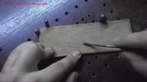 Практикуюсь в насечке (чекеринге) по дереву.Делаем полукруглый резец.Мысли в слух.