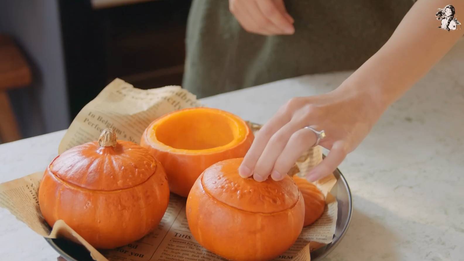 Her 86m2 #160 October Autumn vlog Harvest and Cooking Pumpkin, Weekend Trip, Halloween 🎃 смотреть онлайн