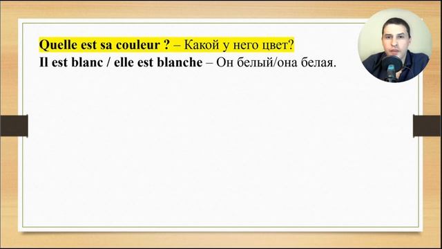 Французский язык. Базовые знания - часть 5. Как описать предмет. смотреть онлайн