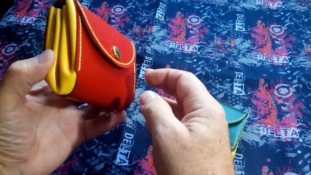 Кошельки женские цветные ручной работы. смотреть онлайн