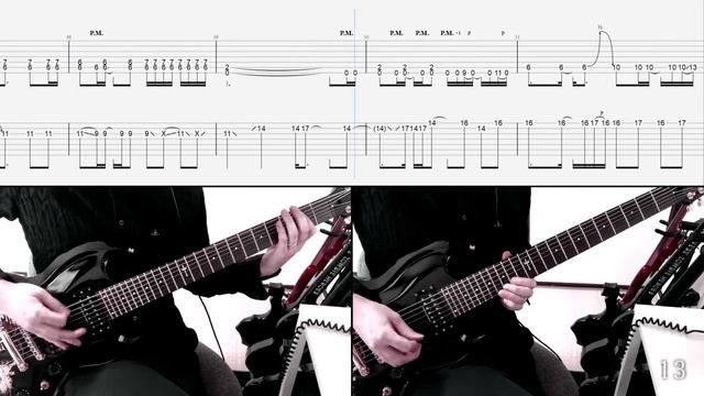 [Tab / Guitar Cover] DIR EN GREY / 13 смотреть онлайн
