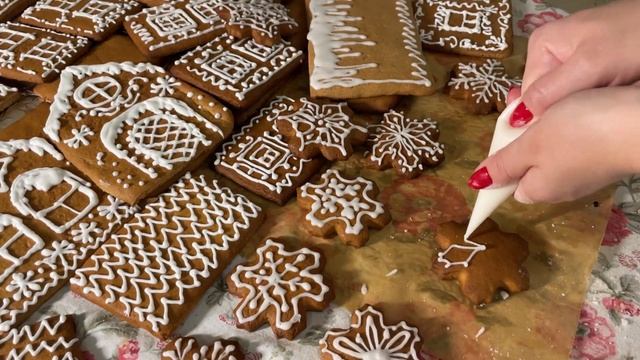 Роспись пряничного домика | медовых пряников смотреть онлайн