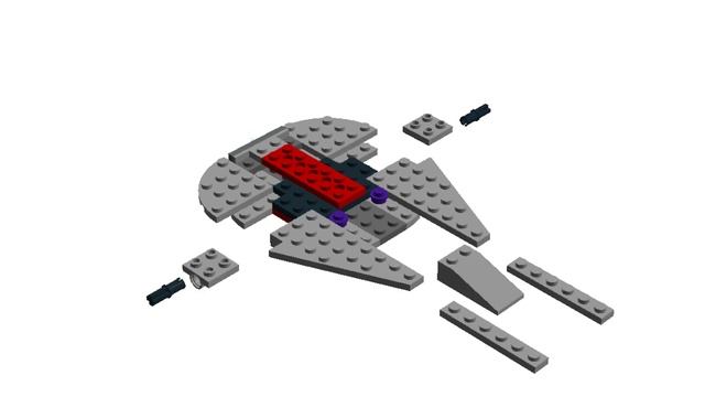 Lego Instructions Millennium Falcon Mini 4488 смотреть онлайн