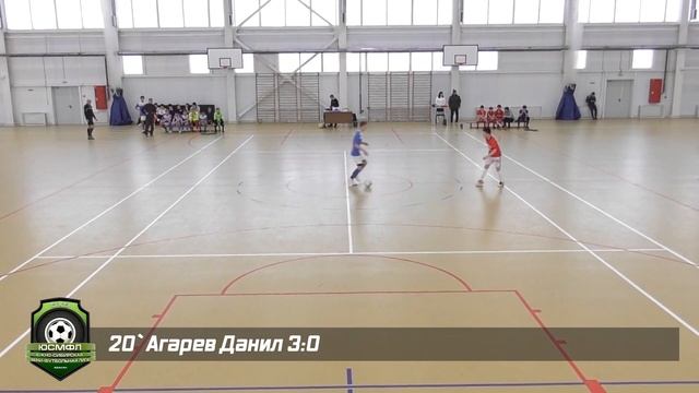 XV Чемпионат ЮСМФЛ. Шестая лига. 1/2 финала. Олимпик 06-07 - Спартак, 24.12.2022 г. Обзор смотреть онлайн