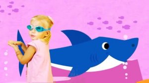 Baby Shark Sing and Dance! | Animal Songs | Songs for Children with Kid Shark and Sharks Family!