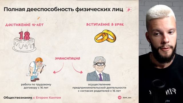 ПРАВОСПОСОБНОСТЬ И ДЕЕСПОСОБНОСТЬ | РАЗБОР ТЕМЫ ЗА 15 МИНУТ | ОБЩЕСТВОЗНАНИЕ ОГЭ смотреть онлайн