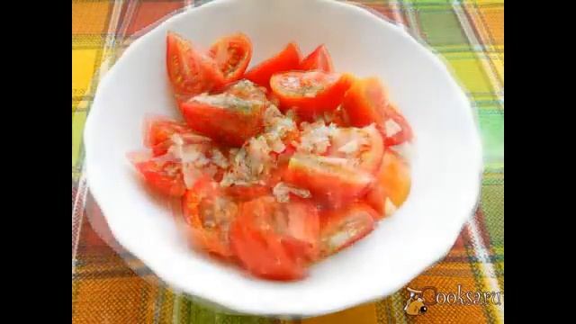 Быстрые маринованные помидоры с чесноком смотреть онлайн