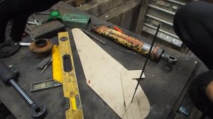 #163 Стрела,повторитель и механизм опрокидывания ковша на самодельный погрузчик